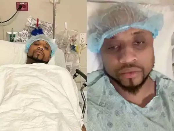 Now I Can Walk Again – B-Red Gives Thanks To God After Undergoing Successful Knee Surgery In US