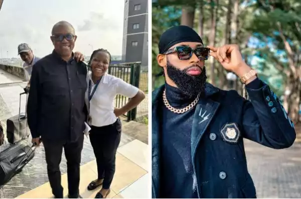 Tochi Blasts Lady For Putting Her Hand On Peter Obi
