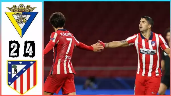 Cadiz vs Atletico Madrid  2 - 4 (LA Liga  Goals & Highlights 2021)