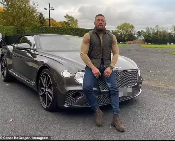 Conor McGregor Arrested For Dangerous Driving In His £140,000 Bentley On A Dublin Motorway