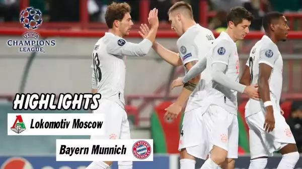 Lokomotiv Moscow vs Bayern Munich 1 - 2 | UCL All Goals And Highlights (27-10-2020)