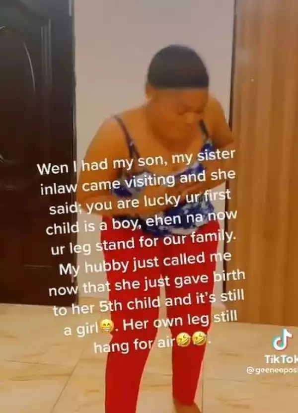 Lady Ridicules Her Sister-in-law For Not Having A Son After Giving Birth To Her Fifth Girl Child (Video)