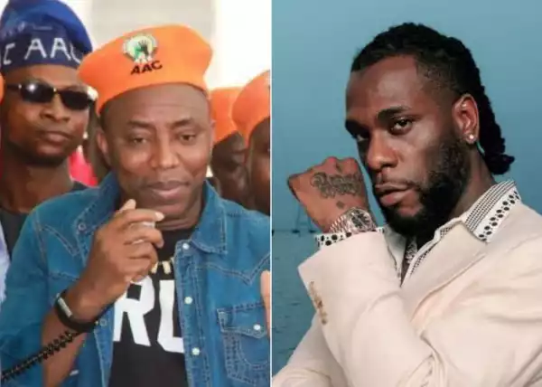 “I Don’t Trust You”- Burna Boy Reacts To Sowore’s Invitation For October 1st Revolution Now Protest