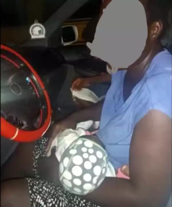 Police rescue nursing mother stranded with her kids in the middle of the night in Lagos