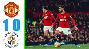 Manchester United vs Luton Town 1 - 0 (Premier League Goals & Highlights)