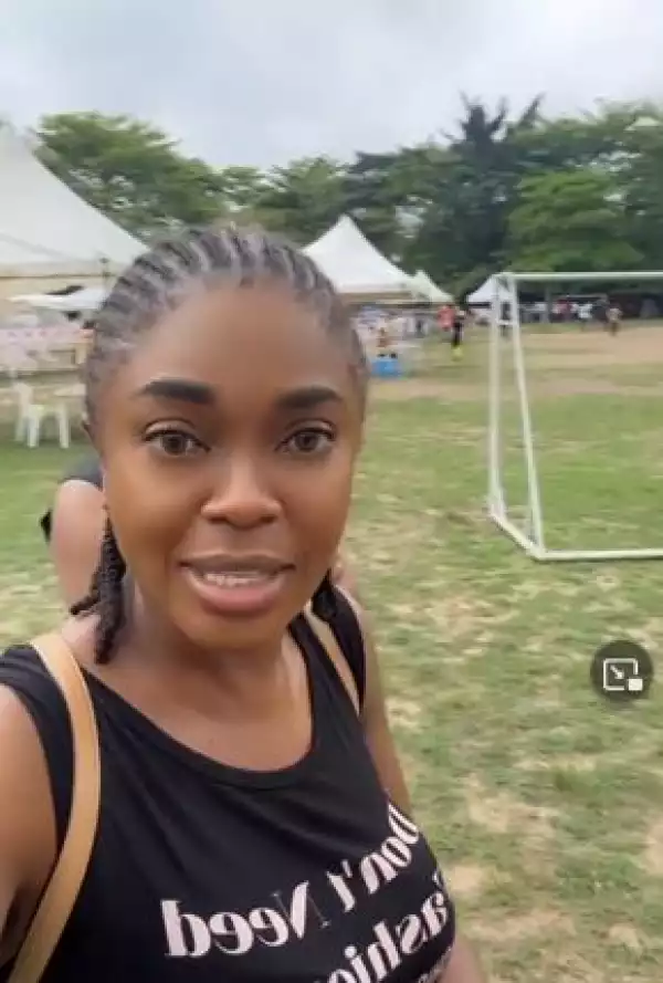 INEC Officials Have Refused To Show Up At Designated VGC Polling Unit And Have Asked Voters To Come To The Express Instead, Actress Omoni Oboli Laments (Videos)