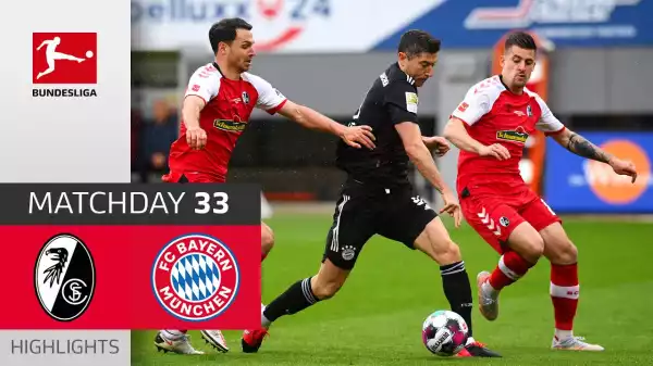 Bayern München vs Freiburg 2 - 1  (Bundesliga 2021 Goals & Highlights)