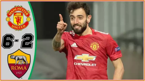 Manchester United vs Roma  6 - 2 (Europa League Goals & Highlights 2021)