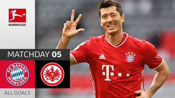 Bayern Munich vs Eintracht Frankfurt  5 - 0 | Bundesliga All Goals And Highlights (24-10-2020)