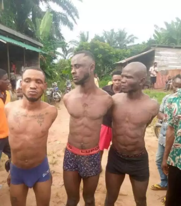3 Men Arrested For Stealing Battery From Communication Mast In Abia (Photo)
