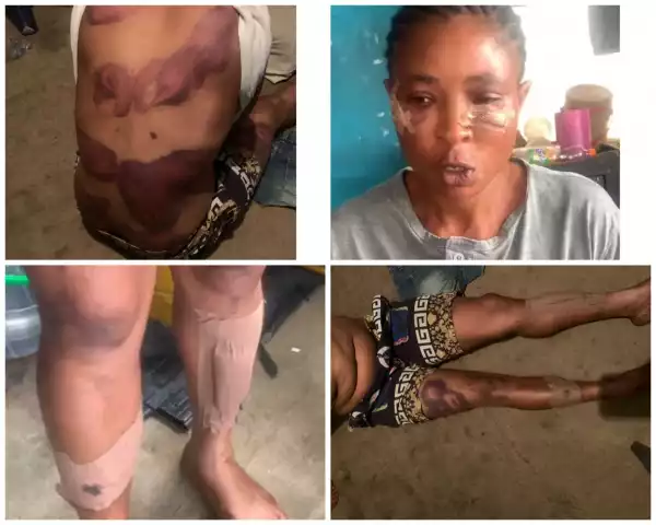 Oh No! Woman Gets Brutalized By Police DPO In Osun (Photo)