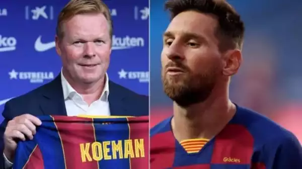 JUST IN!! Lionel Messi & Ronald Koeman Fight Over Changes To Barcelona Team