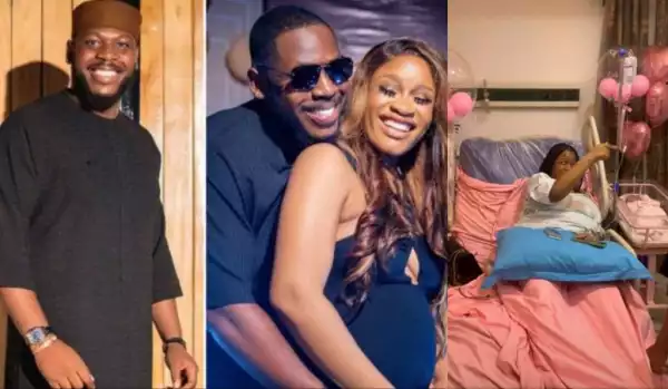 BBNaija All Stars Housemate Frodd Welcomes Baby With Wife, Chioma