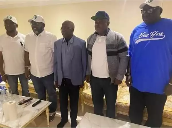 Lagos State Assembly Members Visit Asiwaju Bola Tinubu In London