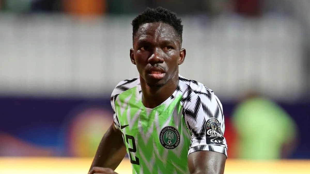 Omeruo reveals threatening message fan sent to Ola Aina after AFCON final