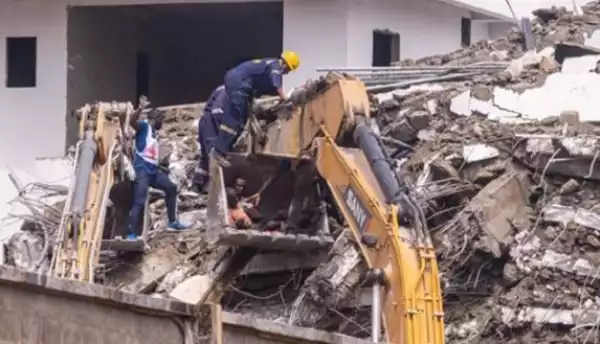 Ikoyi Building Collapse: Six More Persons Rescued As Death Toll Rises To 42