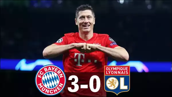 Lyon 0 Vs 3 Bayern Munich (UEFA Champions League) Highlights