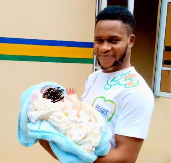 Newborn Baby Rescued After Being Abandoned In Front Of A Church In Rivers State
