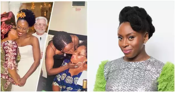 Chimamanda Adichie Sorrowfully Mourns Her Mother’s Death With Heartbreaking Pictures