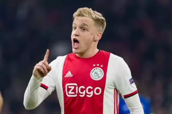 Manchester United could miss out on Donny Van de Beek as Newcastle are set to enter race for the Ajax midfielder
