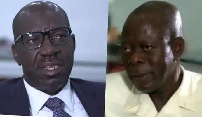 Edo: APC Not A Party Of Big Men, Even Buhari Bent To Our Rules – Oshiomhole Slams Obaseki