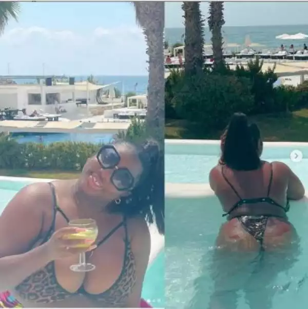 BBNaija Star, Dorathy Flaunts Her Bikini Body While On Vacation (Photos)