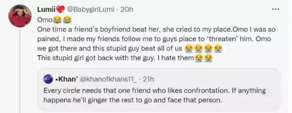 Nigerian Lady Shares Her Experience With Her Friend