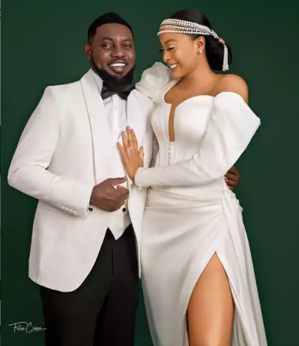 Comedian AY and wife, Mabel jubilates as they celebrates their anniversary