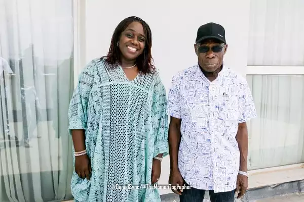 Kemi Adeosun Visits Obasanjo In Abeokuta (Photos)