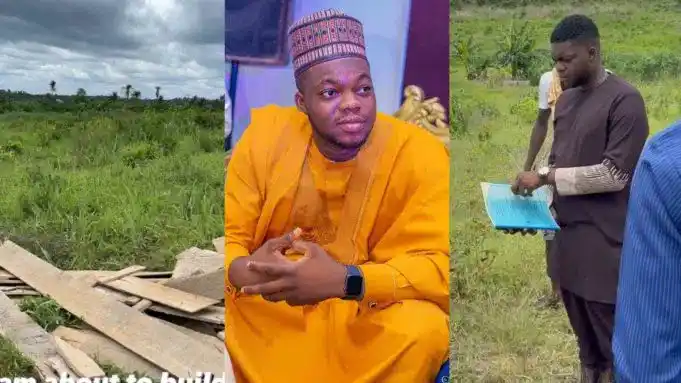Skit maker, Cute Abiola splashes millions as he acquires land in Ibadan