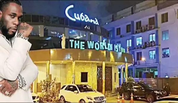 Burna Boy: Clubbing Continues At Cubana After Shooting