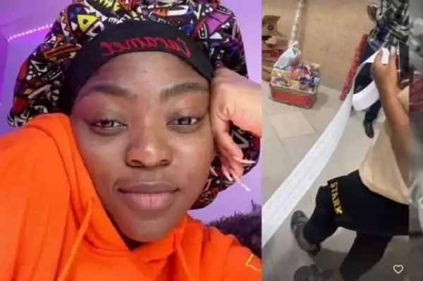 Go Shopping With Your Man – Comedienne, Caramel Plug Tells Ladies After Her Man Spent N815k On Her Groceries (Video)