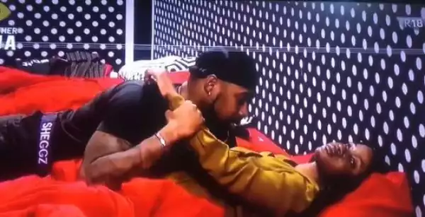 BBNaija: Bella Weeps After Fight With Sheggz (Video)