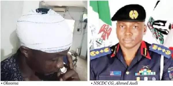 NSCDC operatives brutalise PUNCH reporter, tag him ESN spy