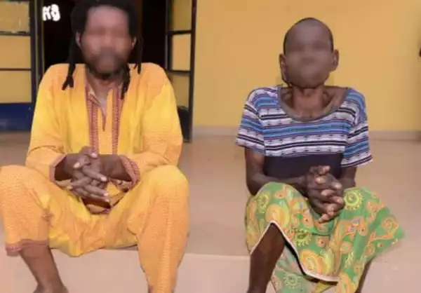 Photo Of Two Persons Arrested Over Missing Baby And Placenta In Ondo