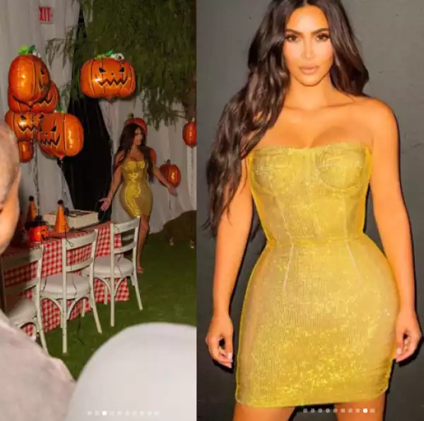 Kim Kardashian shares photos from her surprise 40th birthday party
