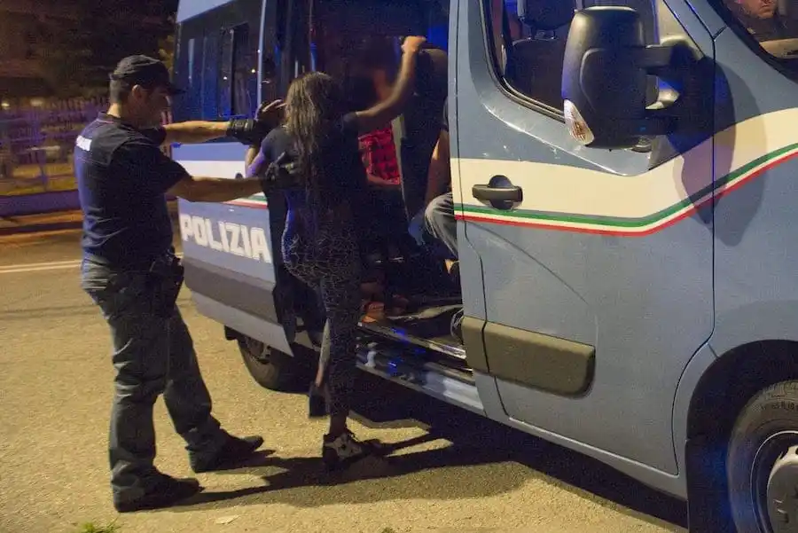 Nigerian woman arrested in Italy for allegedly forcing young women and girls into prostitution by threatening them with 