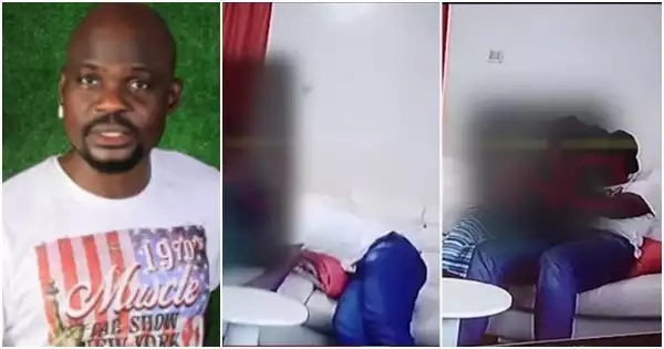 Punch Releases The CCTV Footage Video Of Baba Ijesha Abusing A Minor