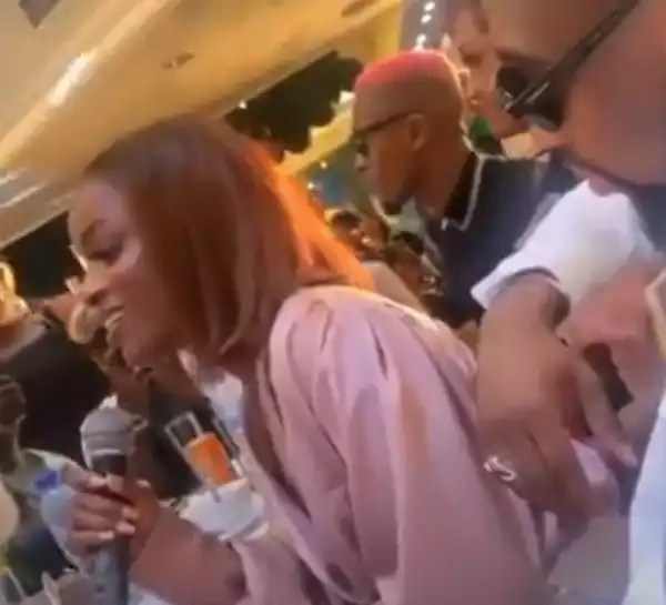 The World Might Misunderstand You But I Understand You And That’s All That Matters – Bella Tells Sheggz At Birthday Party (Video)