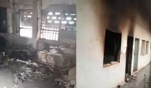 Fire Razes Kwara High Court Main Building