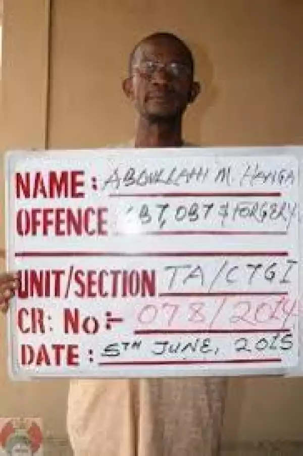 Kano Lawyer Sentenced To Two Years In Prison for Forgery (Photo)