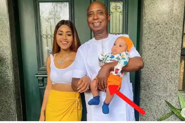 Fan Spots Something Surprising On Ned Nwoko In Recent Photos