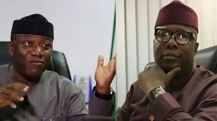 APC Crisis: Governor Fayemi slams Presidential aide over ‘fabricated report’ on visit to Buhari