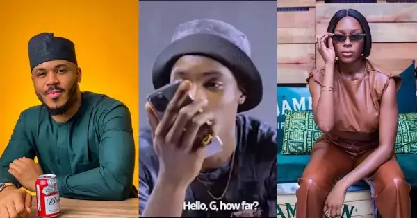 Moment Neo Pranked Ozo By Telling Him Vee Is Pregnant (Video)