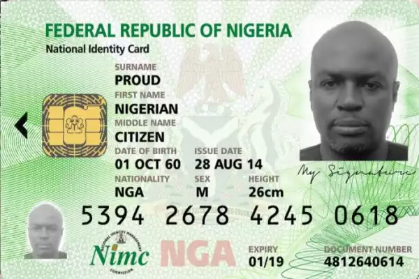 BE HONEST!! How Many Of These National Means Of Identification Do You Have?