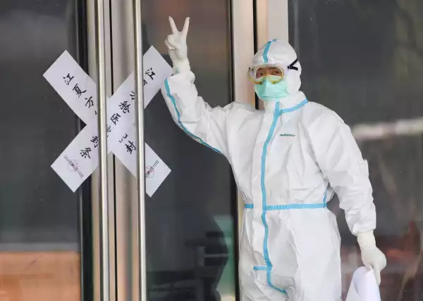 Wuhan reports no new coronavirus cases for the first time since the outbreak