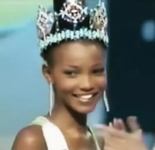 "Forever Thankful" - Agbani Darego Writes As She Celebrates 20th Anniversary Of The Day She Was Crowned Miss World