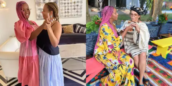 ‘My mom is so rude’ – DJ Cuppy shares the hilarious WhatsApp chat she had with ‘Mama Cuppy’