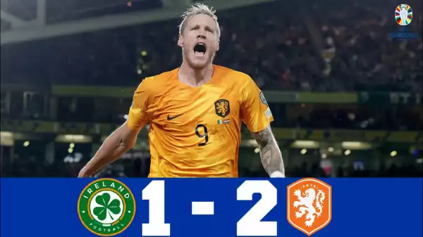 Ireland vs Netherlands 1 - 2 (Euro Qualifiers Goals & Highlights)