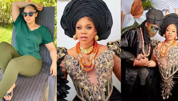 “Partner In Crime” – Rosy Meurer Dragged Over Congratulatory Message To Toyin Lawani